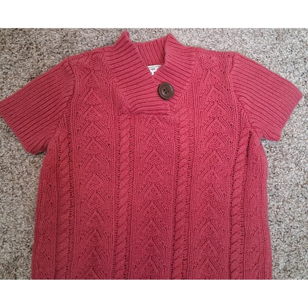 Old Navy Pink Cable Knit Sweater Dress Toddler Size 3T
